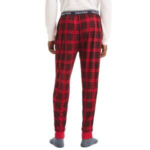 Nautica Men's Classic-Fit Stretch Solid Sleep Joggers - NAUTICA RED - SMALL